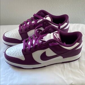 Nike Purple and White Sneakers